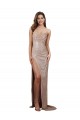 Champán Sirena Cucharón Lentejuela Largo Formales Vestidos de dama de honor / Vestidos de fiesta Tiendas