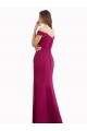 Sirena Hombros Descubiertos Gasa Encaje Largo Vestidos de dama de honor Tiendas