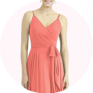 Tirantes espagueti Vestidos de dama de honor Tiendas