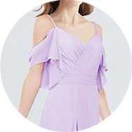 Top Con Hombros Vestidos de dama de honor Tiendas